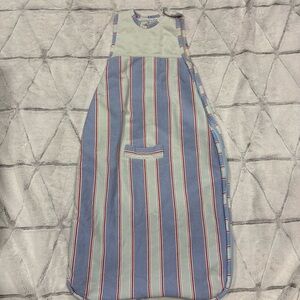 Merino Kids BABY Blue Sleeping Sack WOOL Fleece Sleep Bag 0-24 Months Woolino